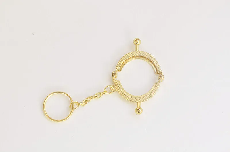4cm (1 1/2") Mini Purse Frame Sewing Purse Frame Bronze/Silver/Gold