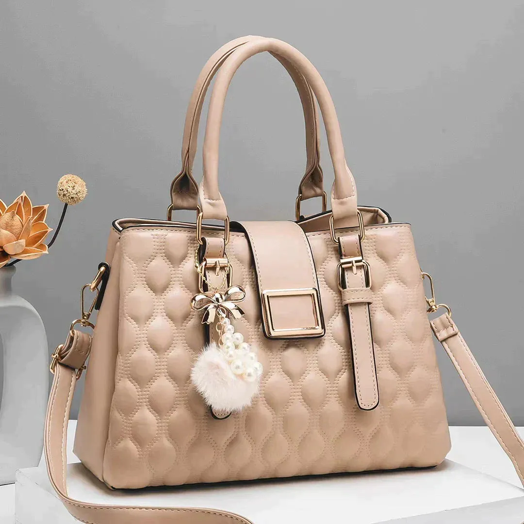 bobby Calfskin Satchel pink