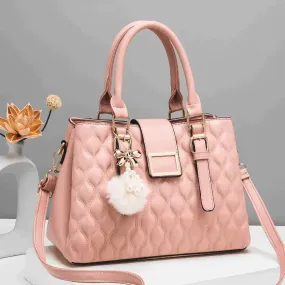 bobby Calfskin Satchel pink
