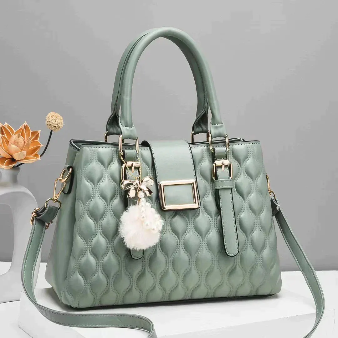 bobby Calfskin Satchel pink