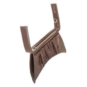 Brown Croc Hydra Bag