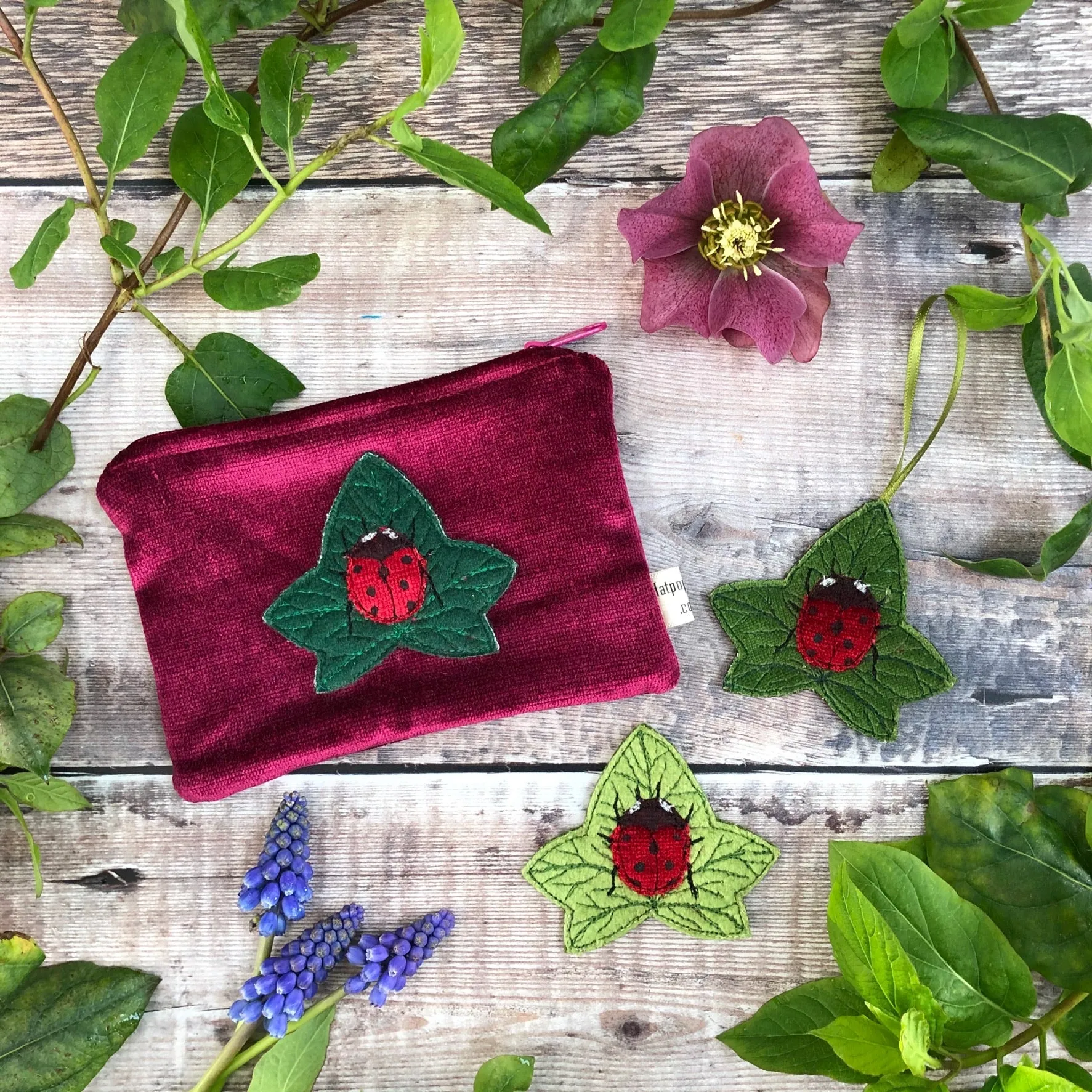 Coin purse - ladybird