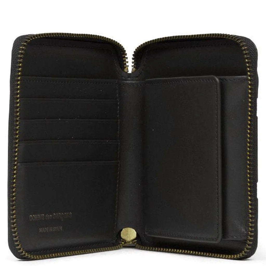 Comme des Garcons Polka Dots Wallet - Black