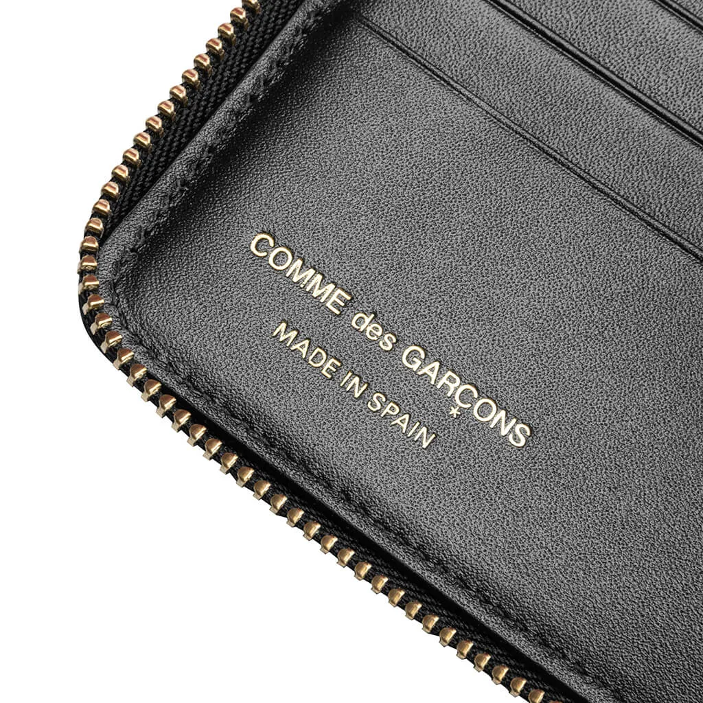 Comme des Garcons Polka Dots Wallet - Black