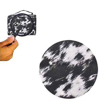 Cow Couture NGIL Large Top Handle Cosmetic Case