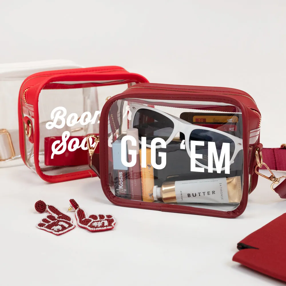 Custom Clear Stadium Bags
