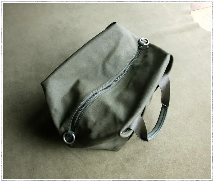 Cute Womens Blue Nylon Small Handbag Purse Unique Nylon Blue Handbag Purse for Ladies