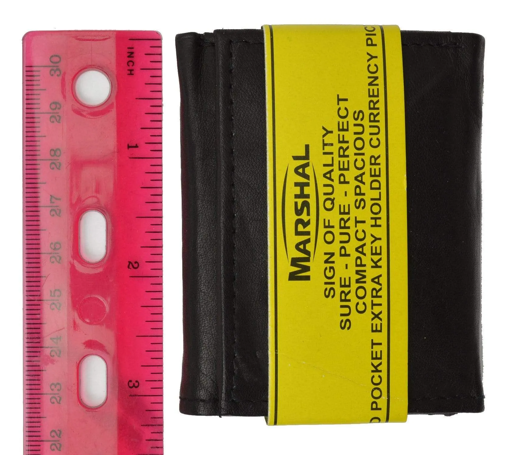 Genuine Leather Childrens Small Trifold Kids Wallet Gift 825
