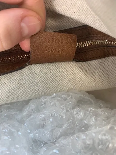 Gucci Tan Tote Bag