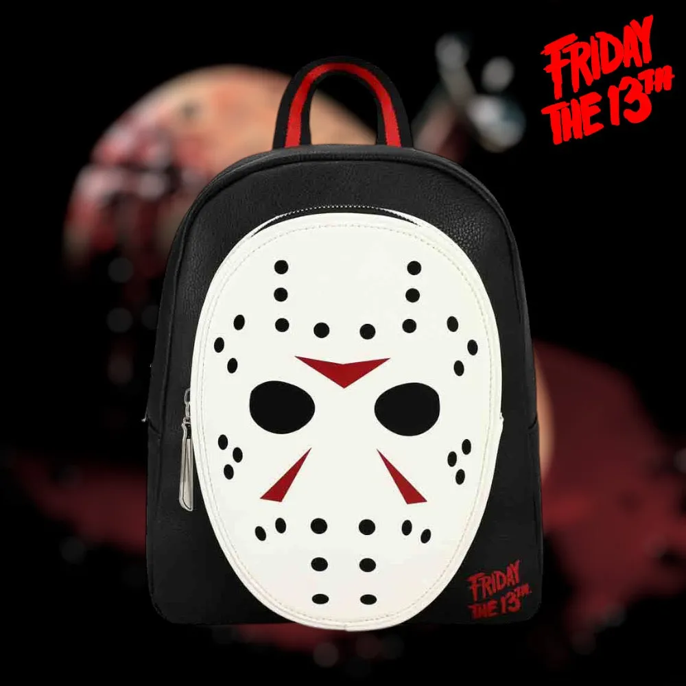 Horror Friday The 13th Jason Glow in the Dark Mini Backpack