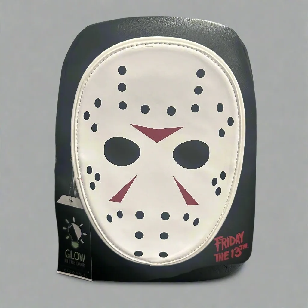 Horror Friday The 13th Jason Glow in the Dark Mini Backpack