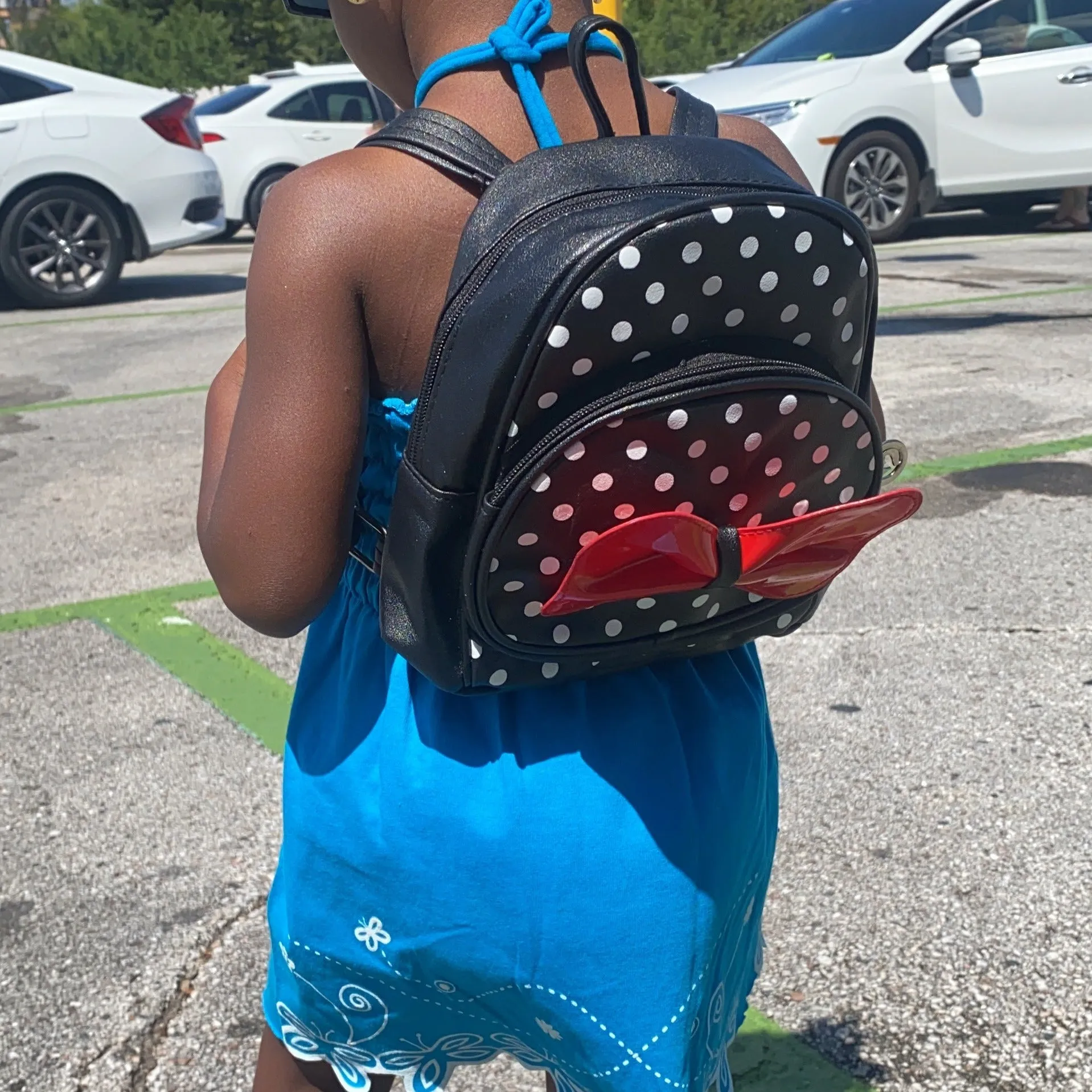 MISS MINNIE INSPIRED GIRLS BACKPACK
