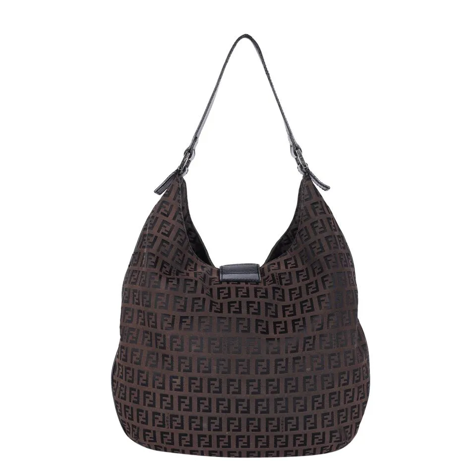 Monogram Zucca Shoulder Bag (Authentic Pre-Owned)