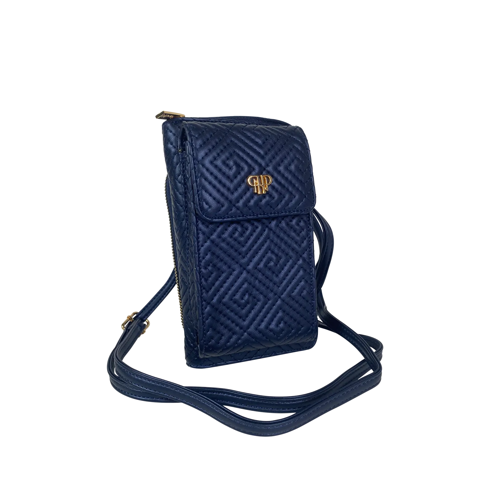 Mr Phone Crossbody- Greek Navy