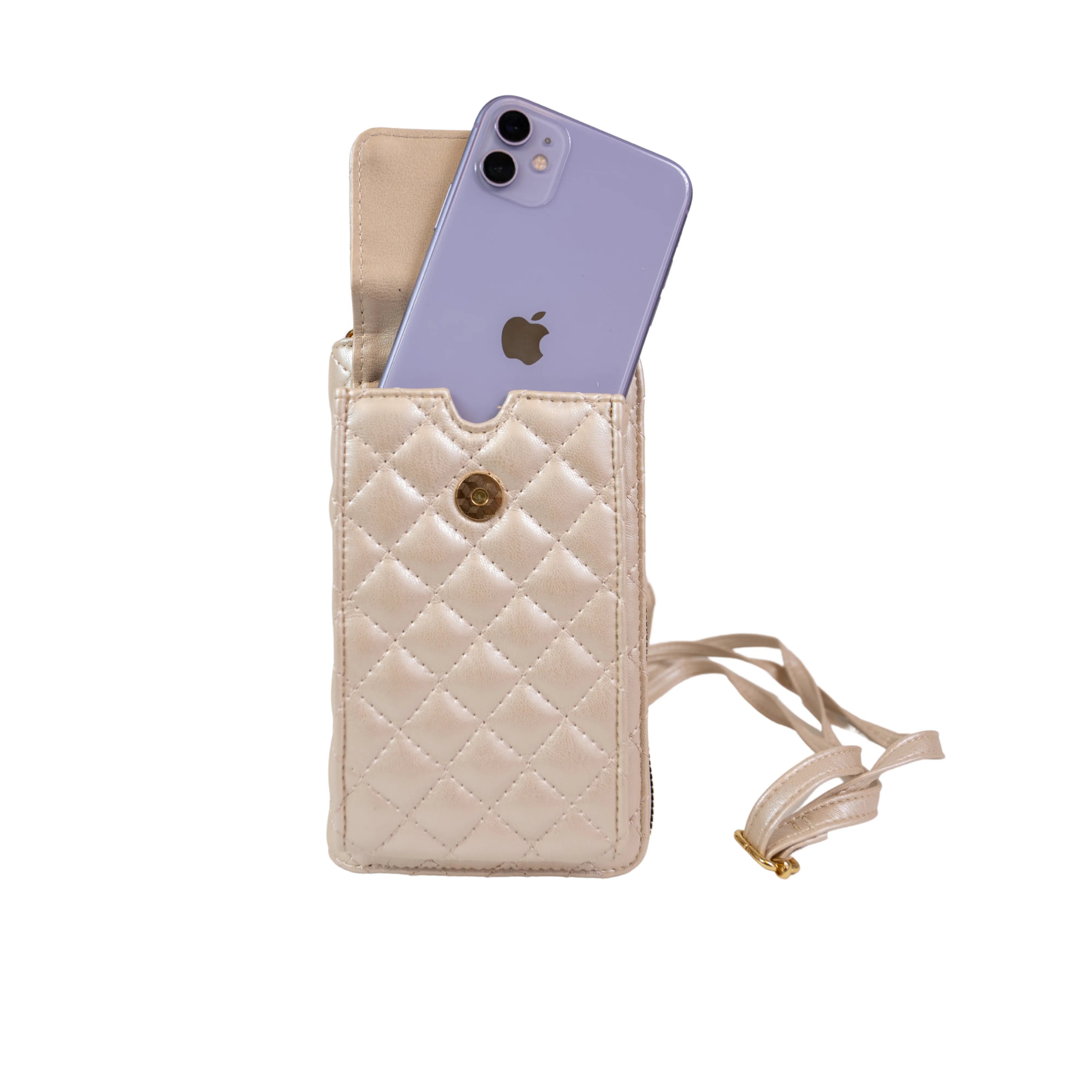Mr Phone Crossbody- Pearl