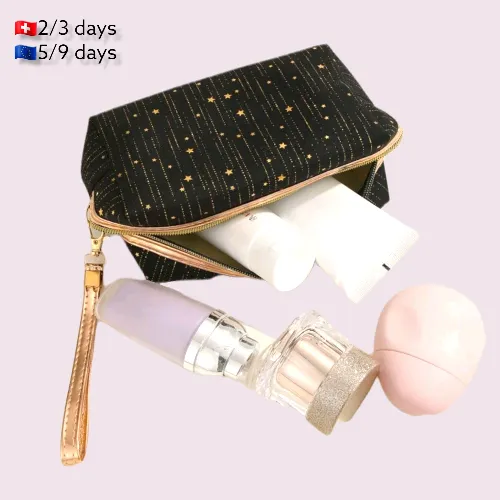Neceser Stars Gold | Makeup Bag