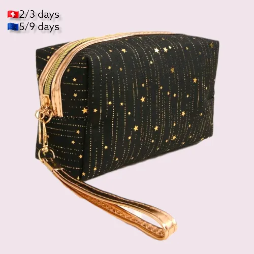 Neceser Stars Gold | Makeup Bag