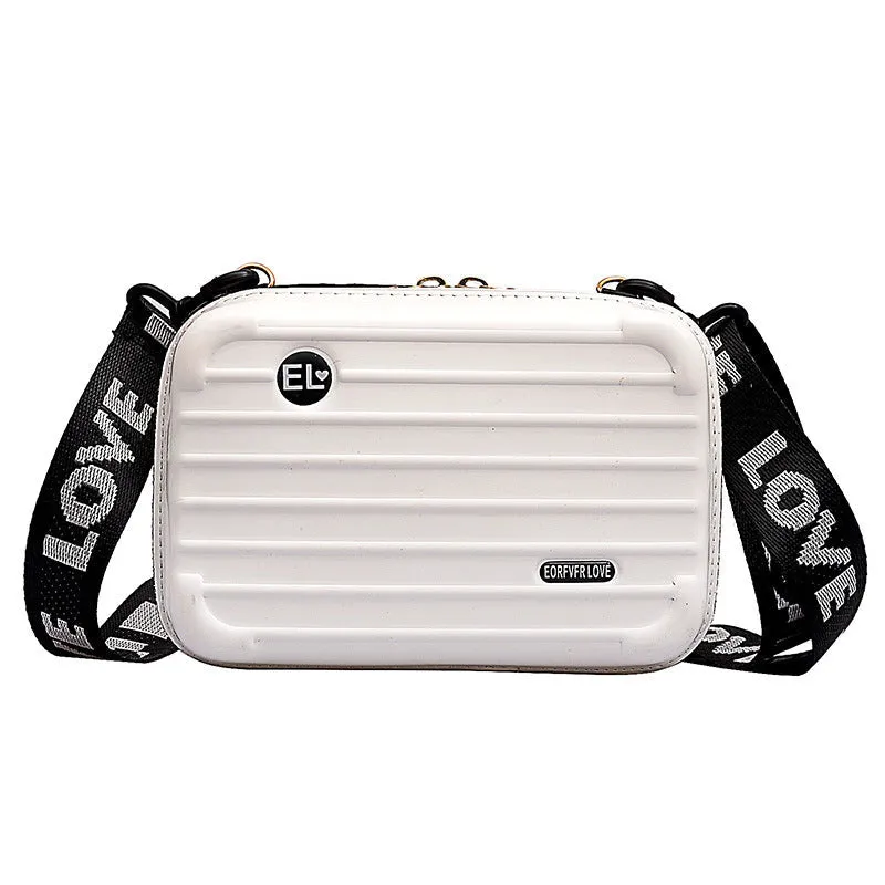 New Fashion Mini Suitcase Bag Women's Crossbody Shoulder Bag