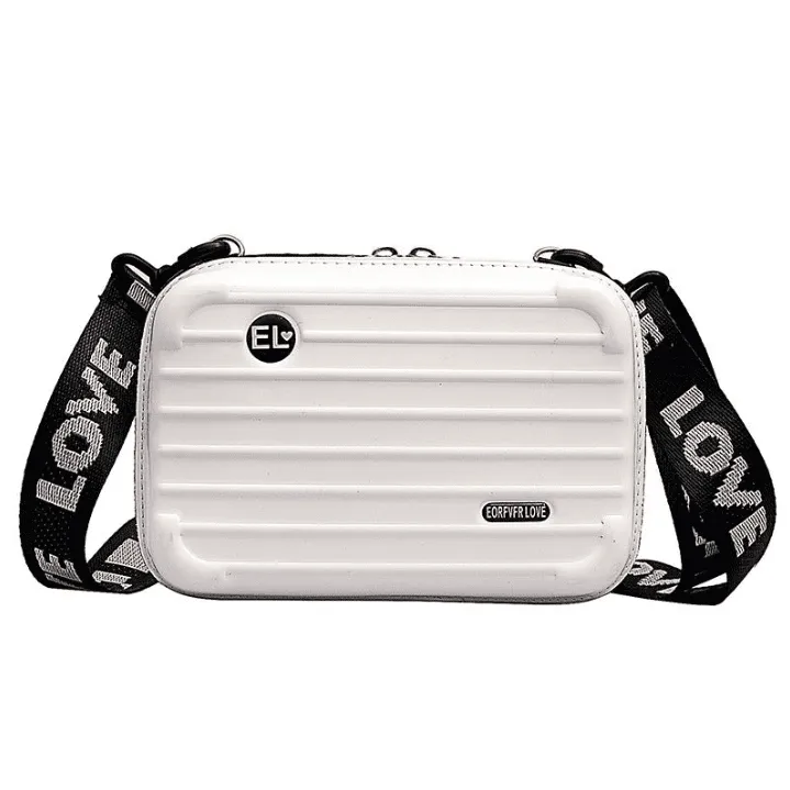 New Fashion Mini Suitcase Bag Women's Crossbody Shoulder Bag