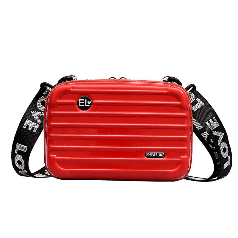 New Fashion Mini Suitcase Bag Women's Crossbody Shoulder Bag