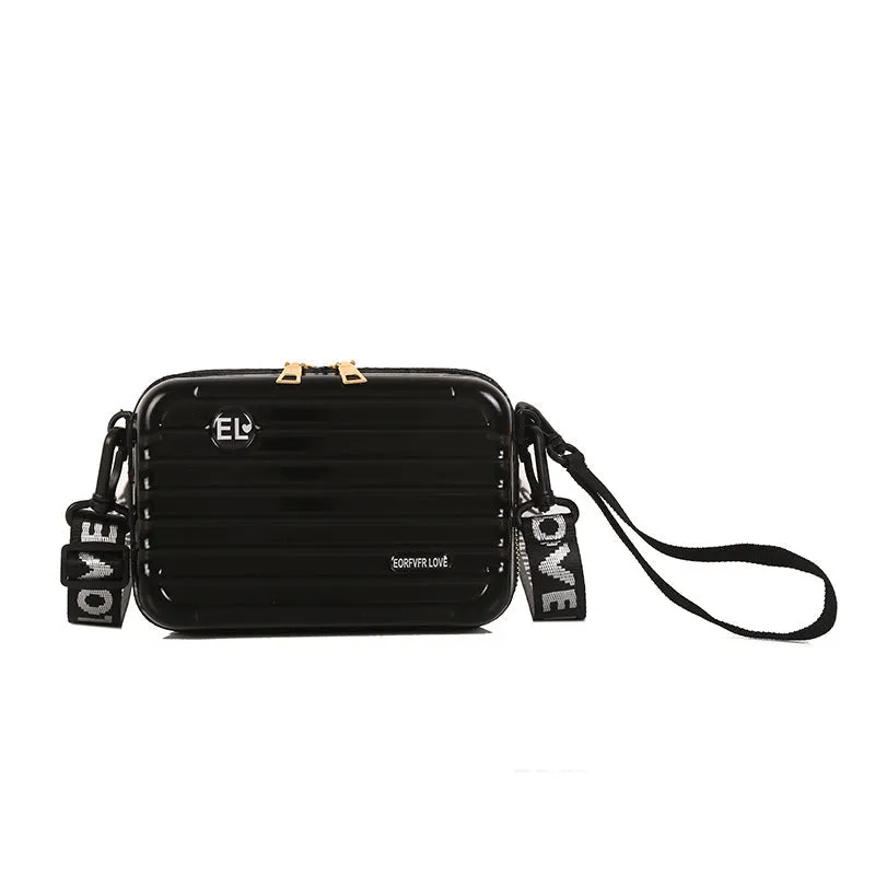 New Fashion Mini Suitcase Bag Women's Crossbody Shoulder Bag