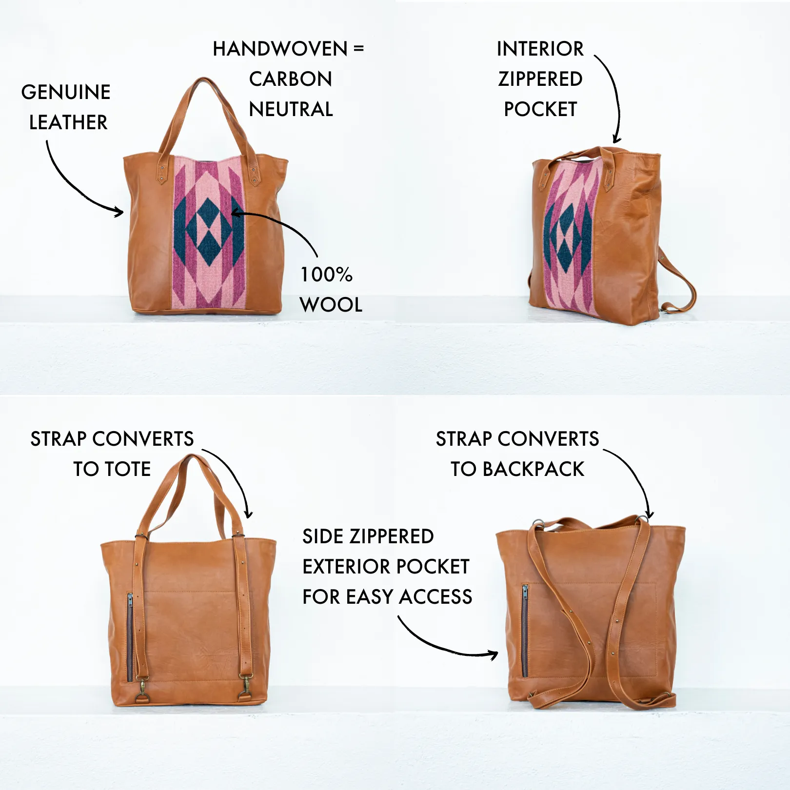 Prism Convertible Backpack/Tote