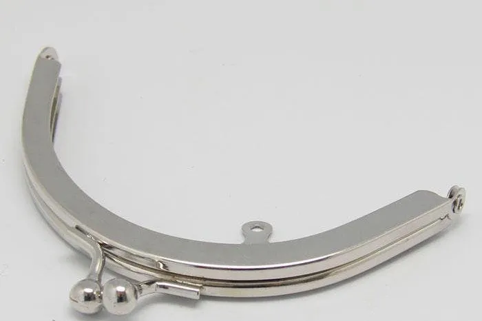 Retro Silver Purse Frame Handle Purse Frame 10.5cm (4")