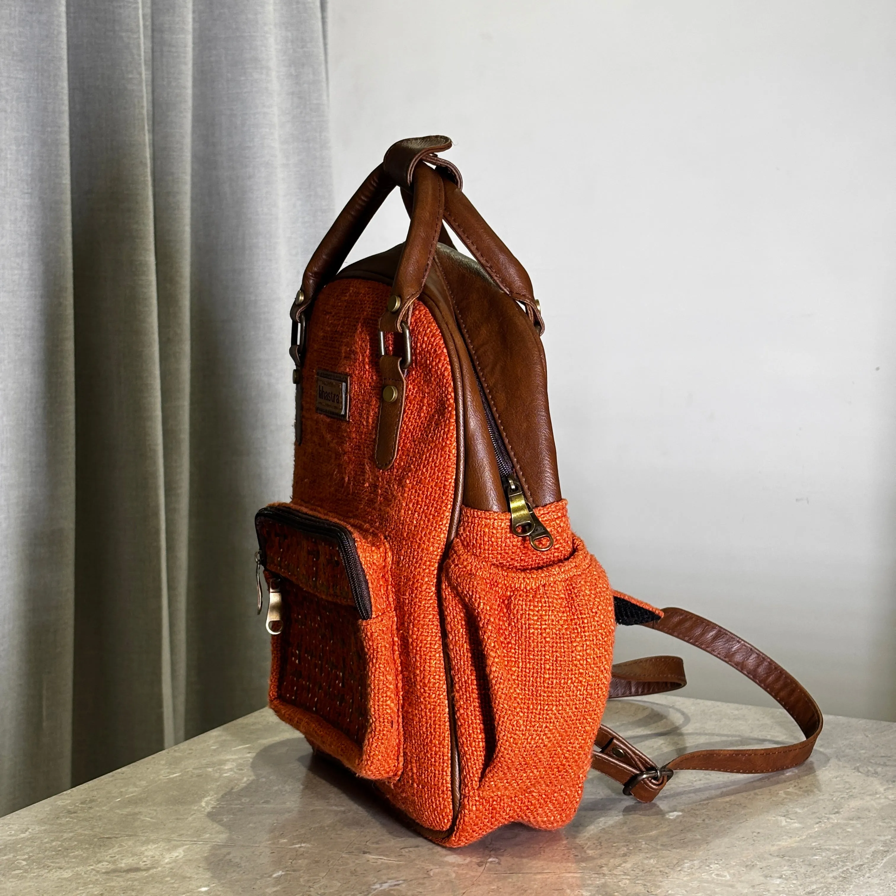 Rust Mini Backpack