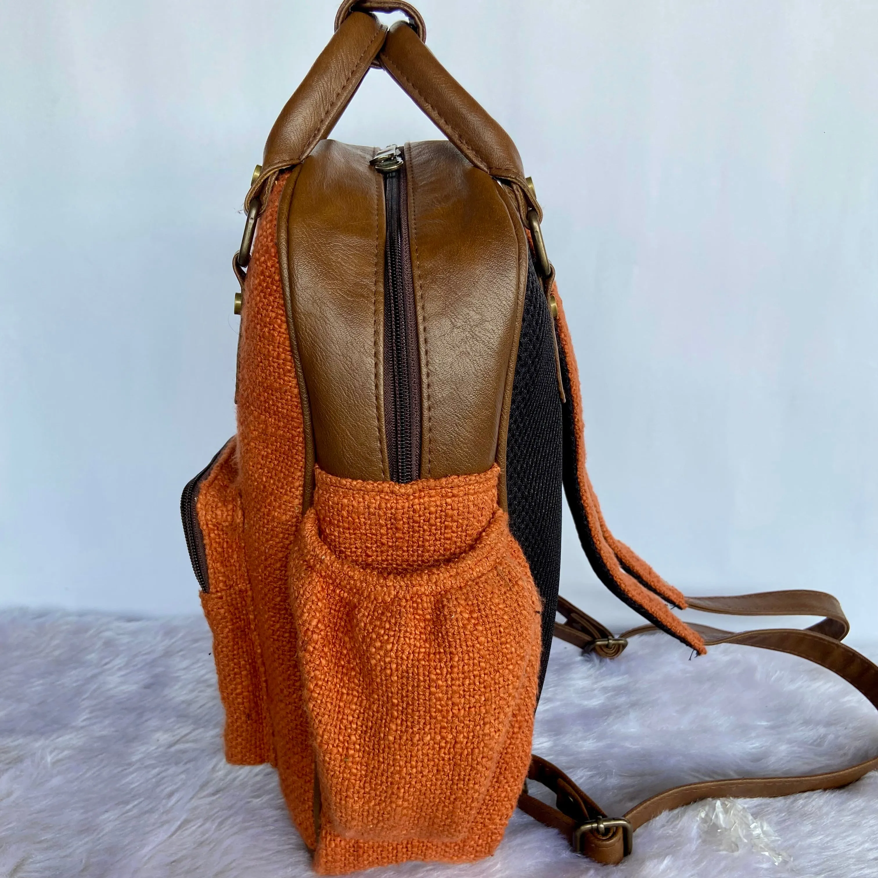 Rust Mini Backpack