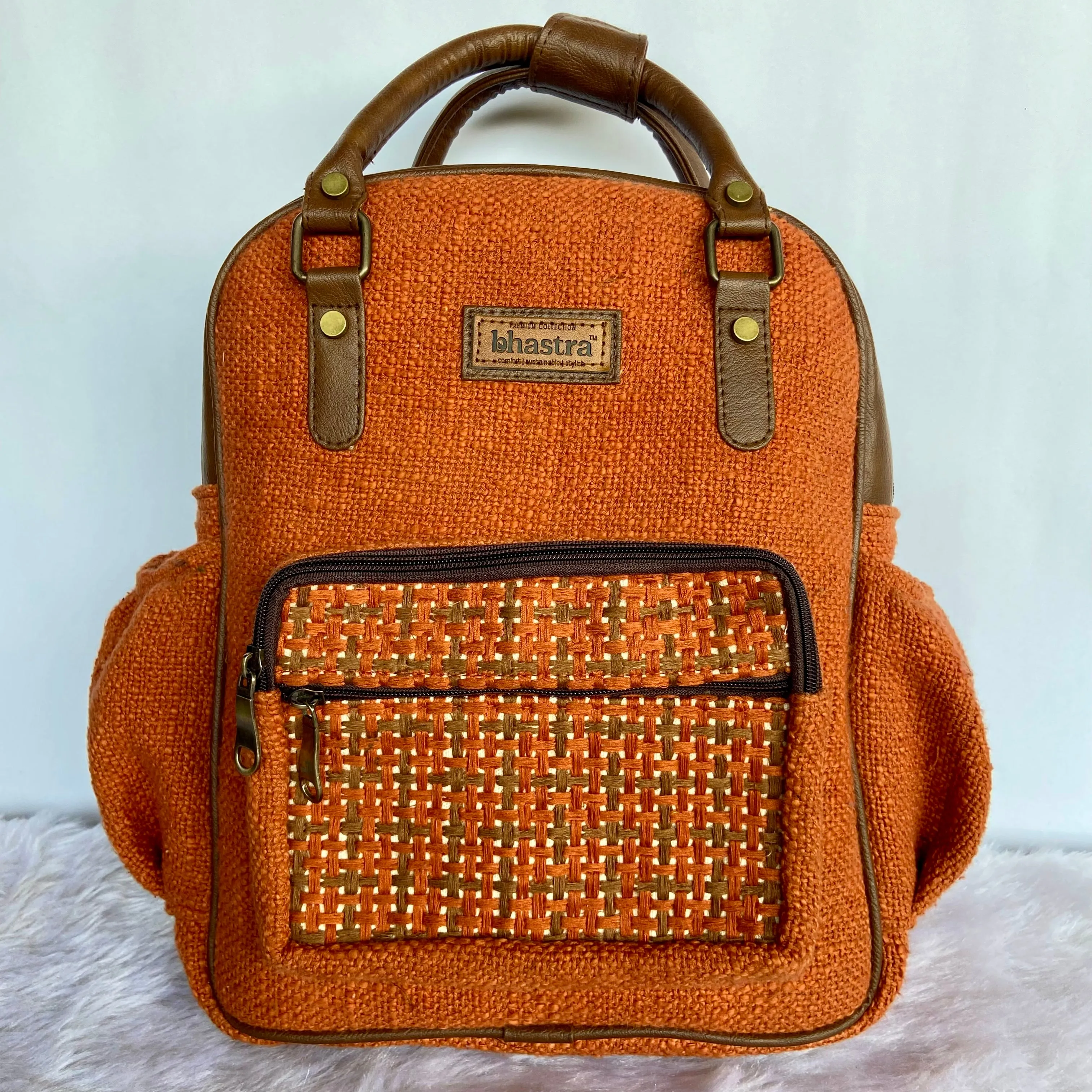 Rust Mini Backpack