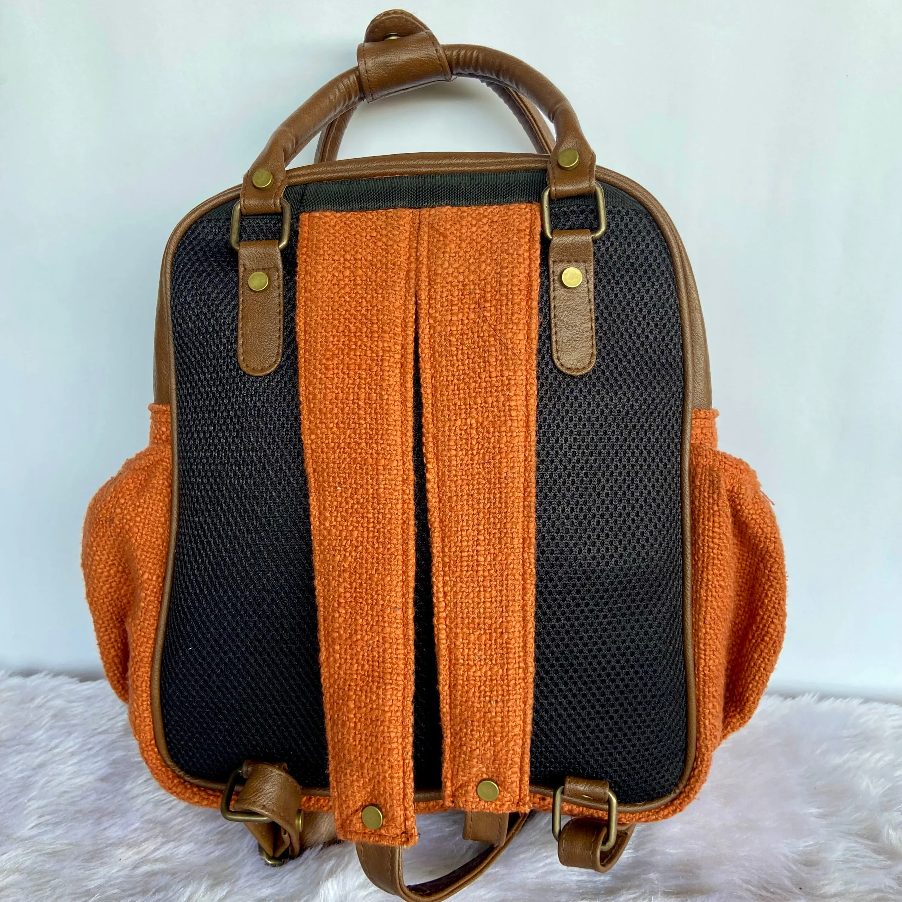 Rust Mini Backpack