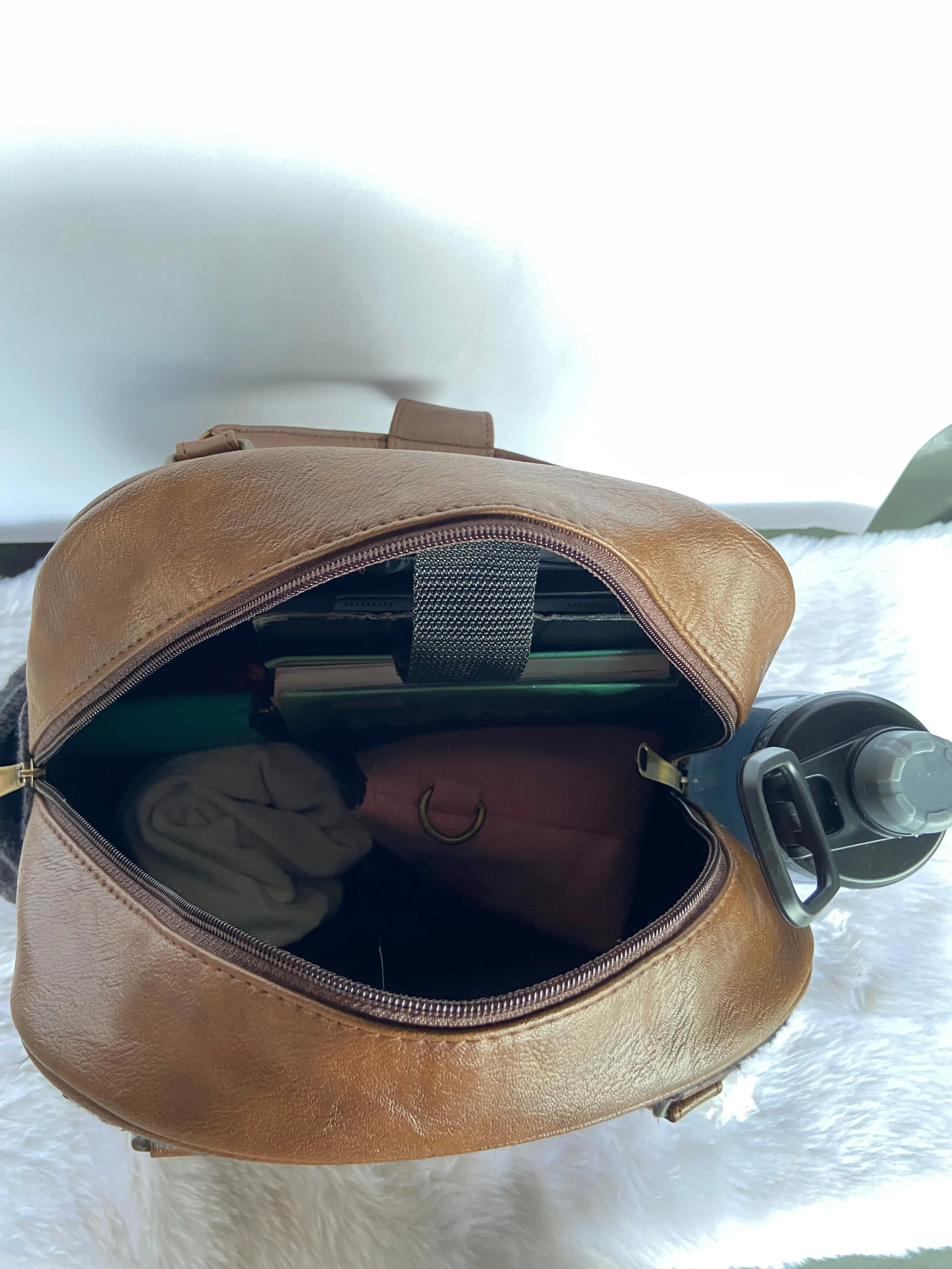 Rust Mini Backpack