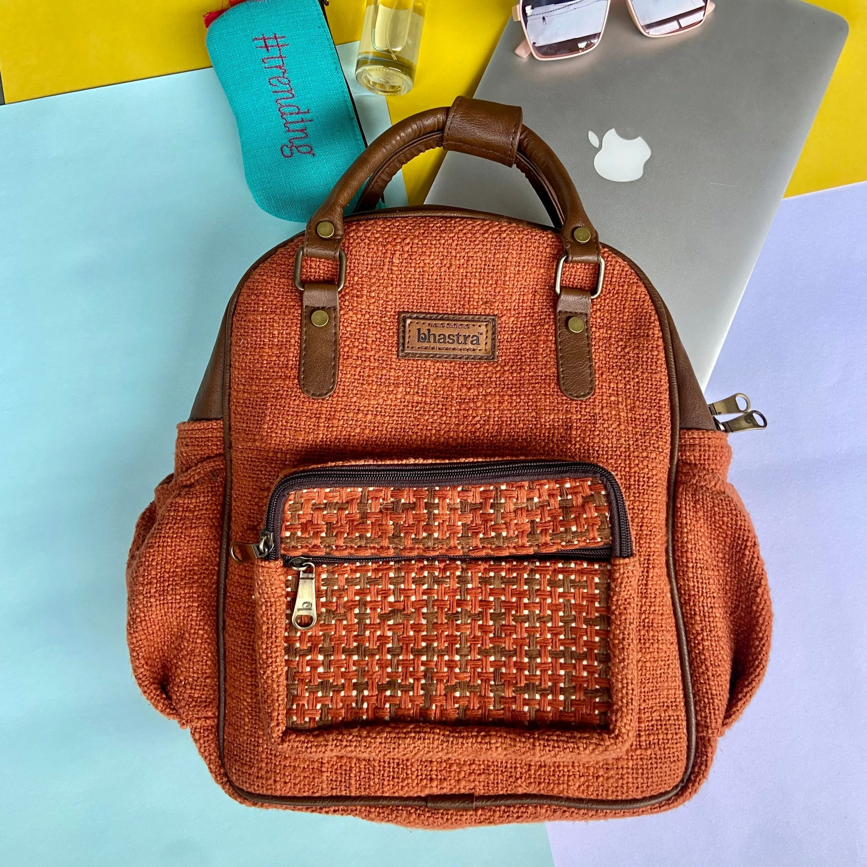 Rust Mini Backpack
