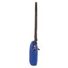 TWO TONE LEATHER CROSSBODY BAG - ROYAL BLUE