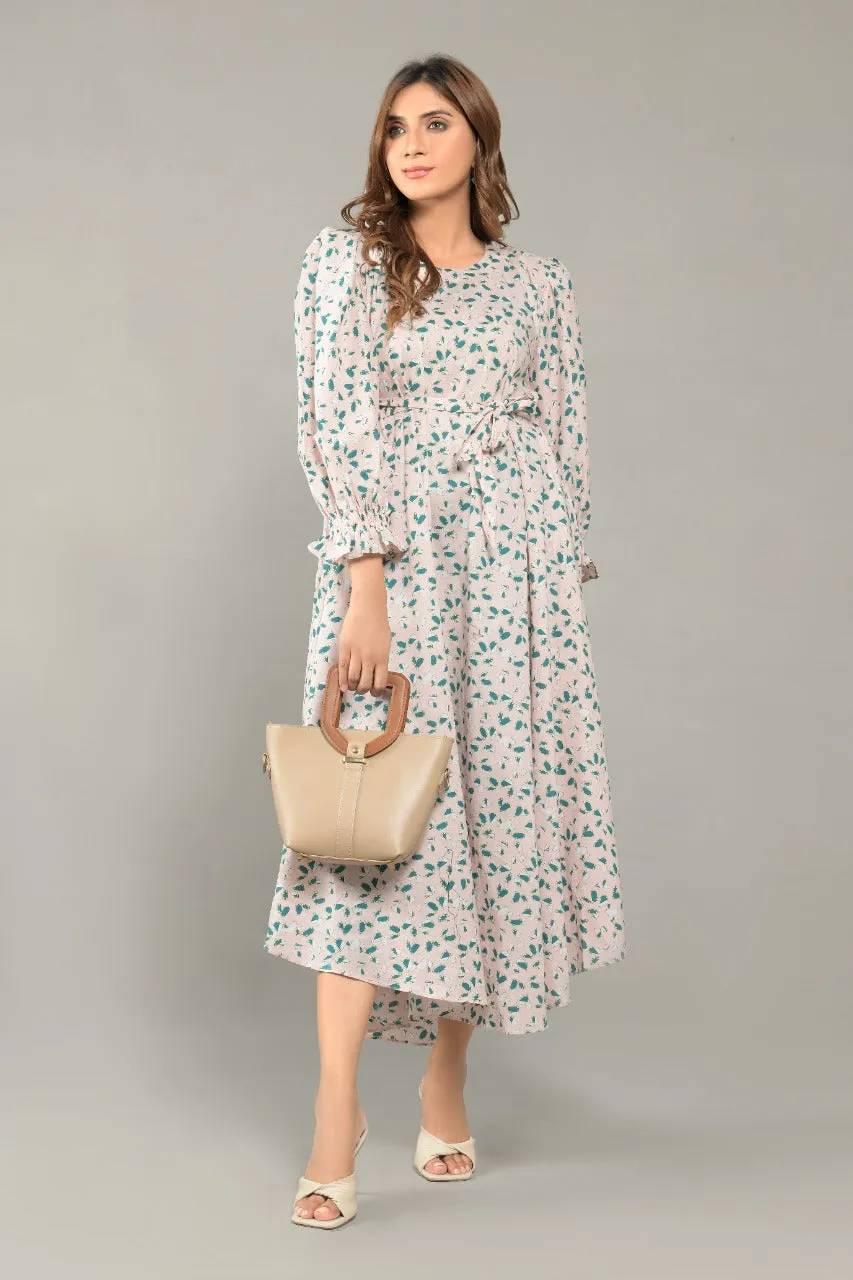 VOYAGE BEIGE HANDBAG